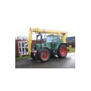 Bras télescopique triple avec pivotement JIB pour accès difficile