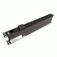 ATEN PE0218SG PDU de base 1U 16A avec protection contre les surtensions, 18 ports_3