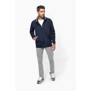 Blouson city - Réf: K609 - Kariban - Tissu résistant et mat - Multiples poches zippées_3