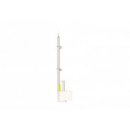 Garde corps pince dalle multidirectionnel - lagneaux - capacité de serrage : 450mm_3