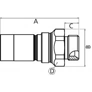Série 788 ultraFLOW - Coupleur en acier inoxydable DN20 - CEJN_3