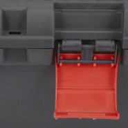 Boîte à outils en plastique - l.41,4 cm - cadenassable - capacité 11,6L - charge max 10kg_3