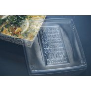 100 barquettes nomades engagées 1000 ml - Carton ingraissable blanc et couvercle RPET - 15x15x5,5 cm - Fabrication française_3