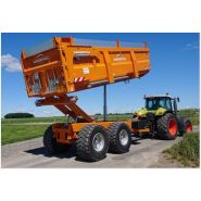 Réhausses aluminium légères et solides pour bennes agricoles