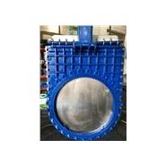 Vanne à guillotine électrique bidirectionnelle - Gangye Valve - Tige montante avec corps en fonte ductile_3