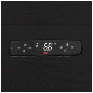Vitrine réfrigérée combinable 6 portes - étagères profondes - 3285L - Noir | Tefcold - MDCB3750HB_3