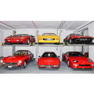 Parking mécanique à stationnement dépendant pour 2 véhicules - Installation intérieure et extérieure - Parklift 411_3