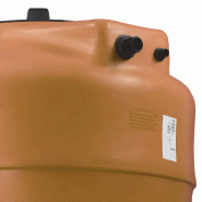 Cuve 500l Aérienne De Récupération D'eau - Réservoir Vertical Terracotta - Elbi Cv500_3