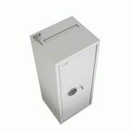 Coffre fort dépôt de fonds - Levier avec système anti-pêche - homologué Classe S1 - HARTMANN SE 902 - serrure électronique_3