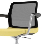 Wind low-back - chaise de bureau ergonomique - Nartubas Furniture UAB - design minimaliste en maille respirante_3