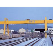 Pont roulant spécial OMIS - portique monopoutre et bipoutre - capacité jusqu'à 40 tonnes_3