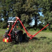 Taille-haies à bras amd 160 pour tracteur pour entretien des routes_3