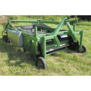 Arracheuse andaineuse - Agronimic - largeur de travail 1.5 et 1.7 m - centrale hydraulique avec disques concaves et pick-up caoutchouté_3