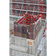 Coffrage de voile avec système d'ancrage manipulable unilatéralement - MAXIMO - PERI SAS_3