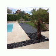 Lame terrasse bois composite pleine Maxima - Gris anthracite - 360 cm x 14 cm x 2,2 cm - Surface couverte 0,5 m² - Garantie 10 ans_3
