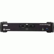 Aten CS1824 - Commutateur KVMP+ HDMI 4K USB 3.0 à 4 ports avec audio_3