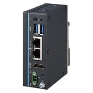PC Fanless compact Intel x6413E - 4GB RAM, 64GB eMMC, 2 x GbE, 2 x USB, 1 x HDMI, Rail DIN - Référence: UNO-127-E22BA - Certifié IEC 61010_3