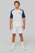 Short de padel bicolore homme - Réf: PA1030 - Ultra confortable avec ceinture élastiquée et plusieurs tailles/couleurs_3