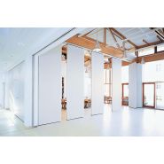 Variflex 88 - Cloison mobile dorma hüppe raumtrennsysteme GmbH + Co. KG - Largeur élément 1 100 mm - Isolation acoustique jusqu'à Rw 58 dB_3