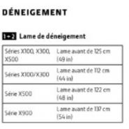 Lames à neige - John Deere - lame avant 125 cm pour déneigement et débaiement avant ou latéral_3