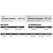 Ap-955 - Groupe électrogène en container triphasé 60 Hz - 937,1 kVA - INMESOL_3