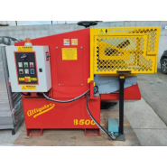 Cisaille croco B500 - Bergamini - Réglage manuel - Lame 500mm - Moteur 7,5 kW_3