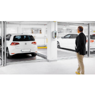 Parking mécanique à stationnement indépendant sur 2 niveaux avec faible hauteur sous plafond - Combilift 542_3