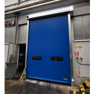 Porte rapide industrielle ZipGO Atex - conforme aux normes ATEX, anti-déflagration, pour environnements à haut risque d'explosion_3