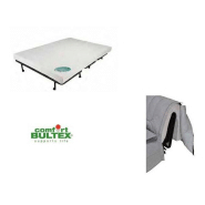 Banquette BZ Bortola convertible 140x190 cm - Matelas confort Bultex 12 cm - Fabrication française_3