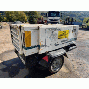 Atlas copco XAS66 Compresseur de chantier 4000L/min sur remorque_3