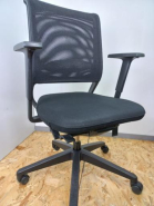 Fauteuil ergonomique Sedus Netwin Noir d'occasion - dossier double résille, assise confortable_3