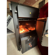 Chaudière à bûches MV 55-80 kW - Puissante et Économe pour Grands Bâtiments_3