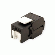 ROLINE Keystone Cat.6A (Classe EA), RJ-45, non-blindé, sans outil, noir_3