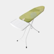 Table à repasser taille B -124 x 38 cm, pour centrale vapeur avec support métallique - Calm rustle et housse en coton 100%_3