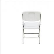 ZL-D48 - Chaise pliante en plastique avec cadre en acier - Zhejiang Huzoli Metal Products Co., Ltd - Blanc ou coloré_3