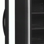 Réfrigérateur à boissons CEV425 BLACK L/H - porte vitrée, charnières côté gauche, éclairage LED et froid ventilé_3