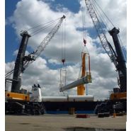Grue Liebherr 540 tonnes avec levage jusqu'à 120 m/min