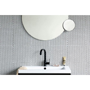 MindSet Miroir de salle de bains -Mineral Infinite Grey - Grossissement 5x - Support Magnétique - Angle Réglable_3