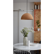 Porte coulissante en bois - 204 x 73 cm - Blanche, Prépeinte, Âme alvéolaire_3