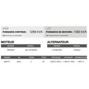Groupe électrogène en container AP-1405 - 60 Hz, triphasé, 1383 kVA - Inmesol - Moteur Perkins et alternateur Stamford_3