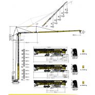 Grue de levage Liebherr pour ponts routiers et halls industriels