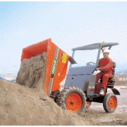 Dumper D 150 avec moteur Hatz économique et fiable