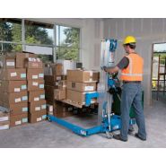 Élévateur de charge Genie SLA 8m, capacité 454kg, passe les portes standards_3