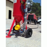 Sableuse aérogommeuse 60 litres doseur abrasif inusable et vibreur pneumatique_3