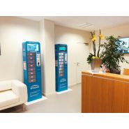 Borne de recharge sécurisée Touch 8 - 8 casiers pour smartphones, tablettes et petits appareils électroniques - Écran 15 pouces_3