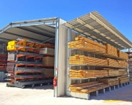 Rayonnage cantilever pour entrepôt - stockage de charges longues et lourdes - simple ou double face_3