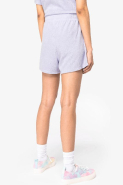 Short écoresponsable en éponge femme - Réf: NS728 - 80% coton biologique et 20% polyester recyclé - Confortable et respirant_3