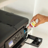 BTD180Y Jaune Bouteille d'encre originale Brother_3