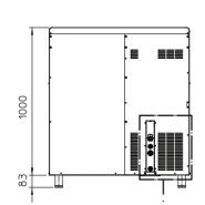 EF 156 AS Machine à glace en grains - Scotsman Scodif - 150 kg/24 h - Stockage 55 kg - Finition inox_3