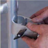 Échafaudage roulant en aluminium conçu pour travaux rapides